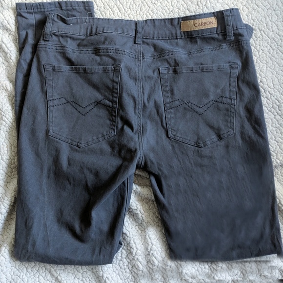 34" by 32" Grey Carbon Khaki Pants - Picture 2 of 2